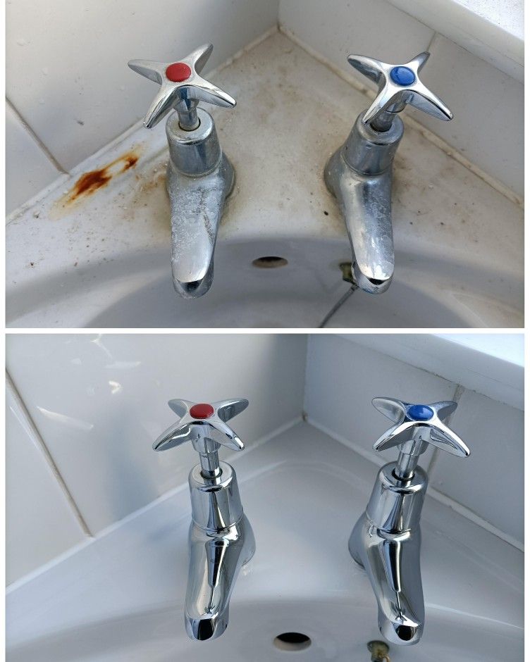Shows how the cleaning process works