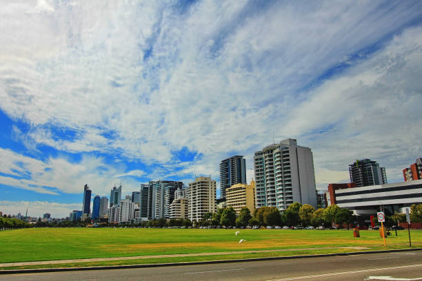 High buildings of Perth in Western Australia
