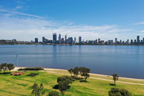 On the south side of Perth in Western Australia