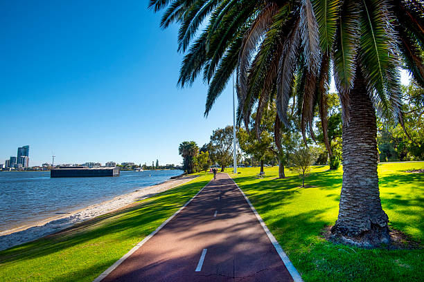 Mounts Bay Road Shared Path - Perth - Western Australia
