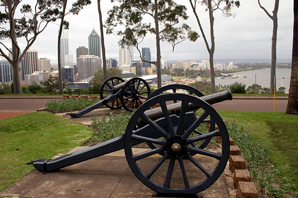 Twin Canons - Background Perth