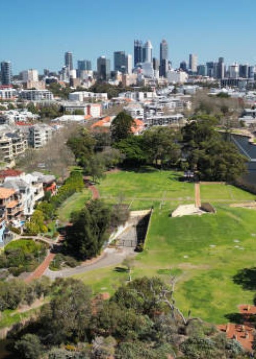 Aerial view of Aubin Grove Perth, Australia