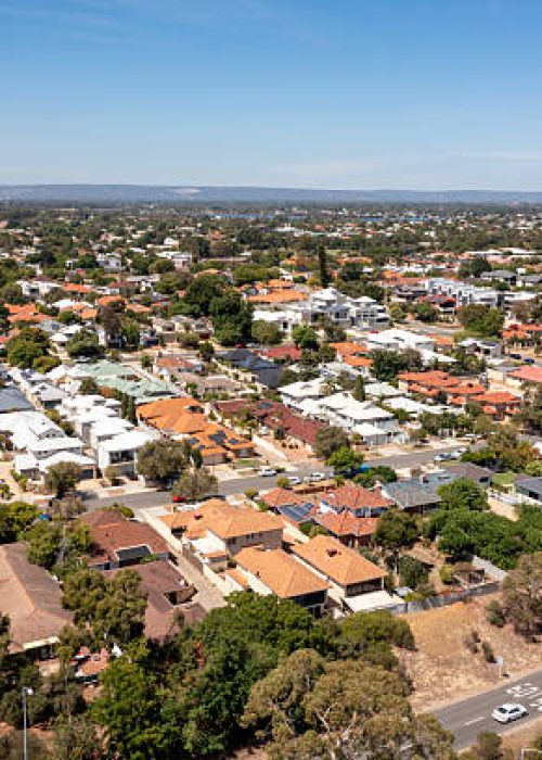 Aerial View from Cannington. Perth, Western Australia, Australia