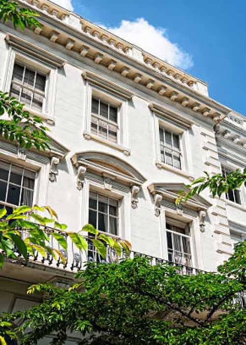 Elegant apartment building
