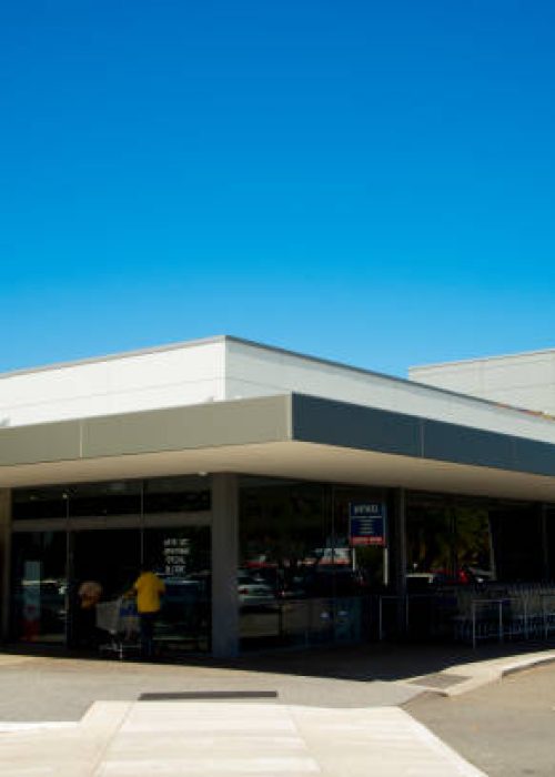 Perth, Australia Aldi store in the suburb of Morley.